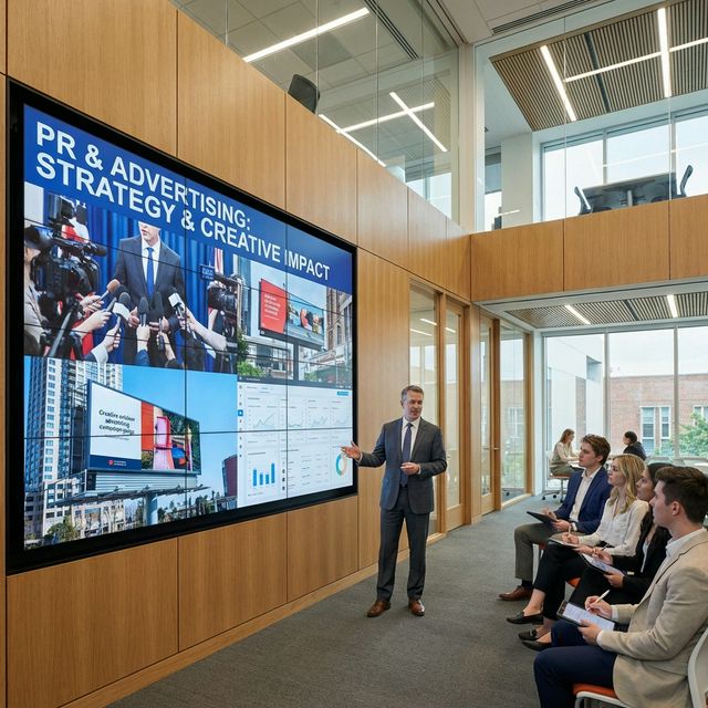 Public Relations (PR) and Advertising